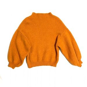 Forever 21 mock neck knit sweater
